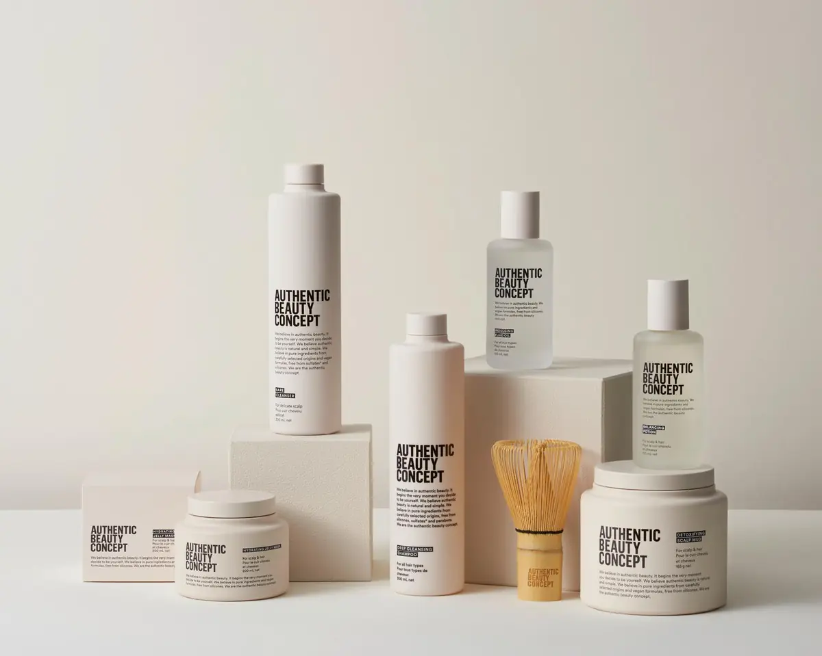 Gamme Tous types de cheveux et de cuir chevelu Authentic Beauty Concept